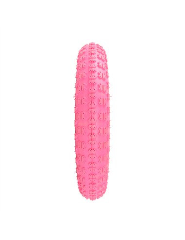 Tire 12-1/2" x 2-1/4" P-104A Pink/Pink Sidewall