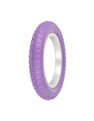 Tire 12-1/2" x 2-1/4" P-104A Purple/Purple Sidewall
