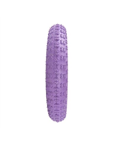 Tire 12-1/2" x 2-1/4" P-104A Purple/Purple Sidewall