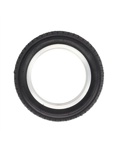 Tire 12-1/2" x 2-1/4" P-1273 Black/Black Sidewall