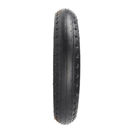 Tire 12-1/2" x 2-1/4" P-1273 Black/White Sidewall