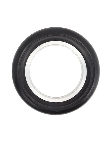Tire 12-1/2" x 2-1/4" P-1071 Slick Black/Black Sidewall