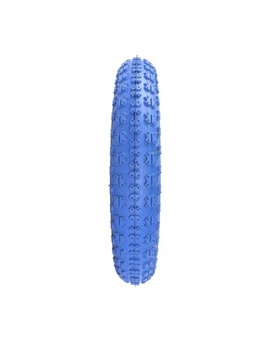 Tire 12-1/2" x 2-1/4" P-104A Blue/Blue Sidewall