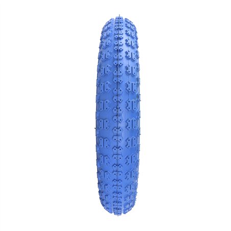 Tire 12-1/2" x 2-1/4" P-104A Blue/Blue Sidewall