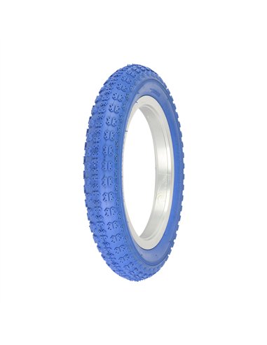 Tire 12-1/2" x 2-1/4" P-104A Blue/Blue Sidewall