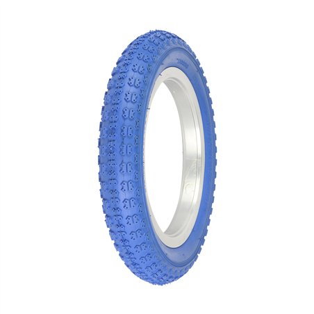 Tire 12-1/2" x 2-1/4" P-104A Blue/Blue Sidewall