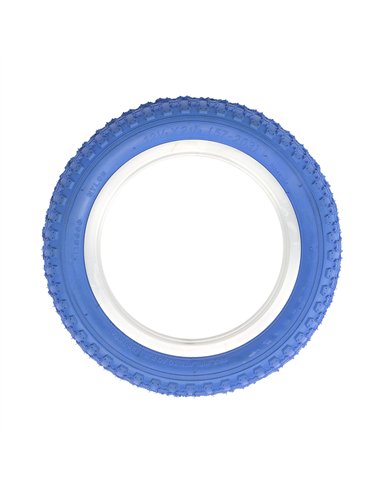 Tire 12-1/2" x 2-1/4" P-104A Blue/Blue Sidewall