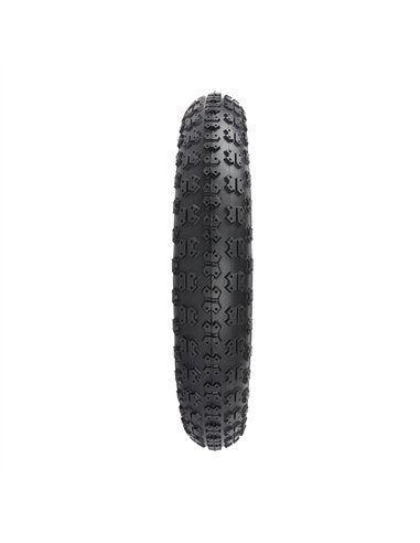 Tire 12-1/2" x 2-1/4" P-104A Black/Black Sidewall