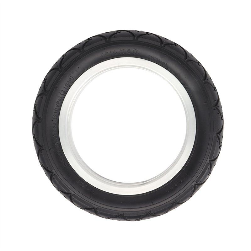 Tire 12-1/2" x 2-1/4" P-1021A Black/Black Sidewall