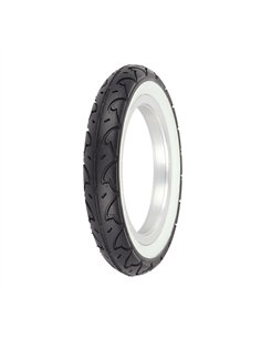 Tire 12-1/2" x 2-1/4" P-1021A Black/White Sidewall
