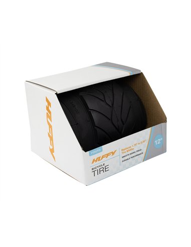 Tire Huffy 12-1/2" x 2-1/4" Black/Black Sidewall 00315TR