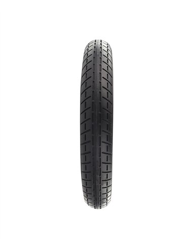 Tire 12-1/2" x 2-1/4" P-1237 Black/White Sidewall