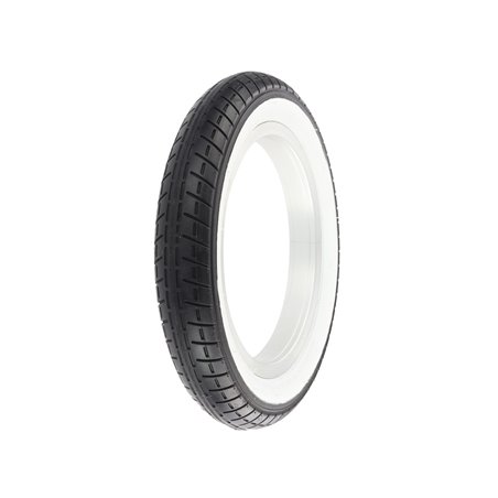 Tire 12-1/2" x 2-1/4" P-1237 Black/White Sidewall