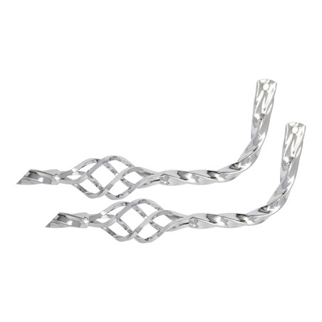 Mufflers Twisted w/Cage Chrome