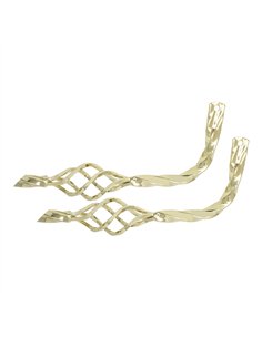 Mufflers Twisted w/Cage Gold