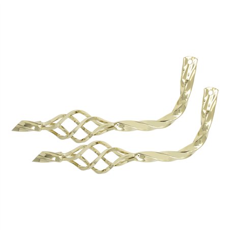 Mufflers Twisted w/Cage Gold