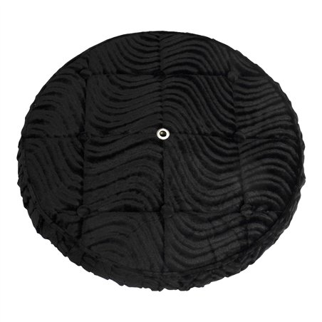 Spare Tire Cover Velour Black
