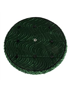 Spare Tire Cover Velour Green