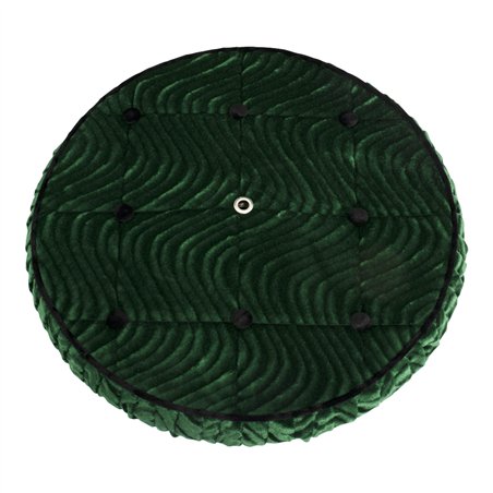 Spare Tire Cover Velour Green