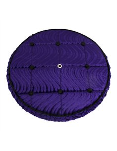 Spare Tire Cover Velour Purple