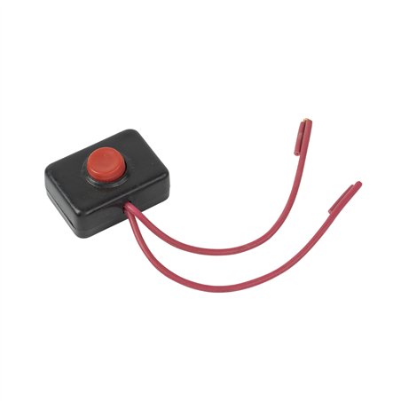 Button Momentary Red/Black