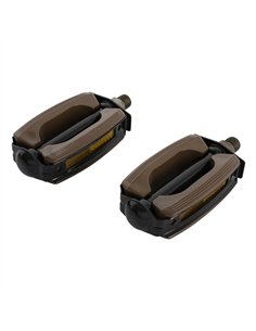 Pedals Krate 9/16" Black/Brown