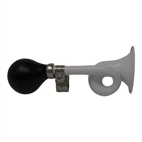 Horn Bugle 7-1/4" White