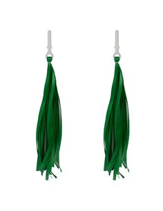 Streamers Cloth Ribbon Dark Green