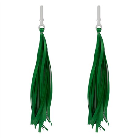 Streamers Cloth Ribbon Dark Green