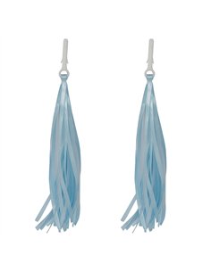 Streamers Cloth Ribbon Light Blue