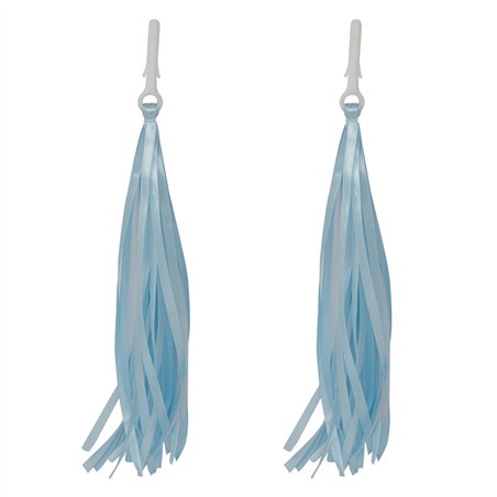 Streamers Cloth Ribbon Light Blue