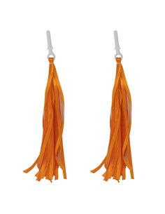 Streamers Cloth Ribbon Orange