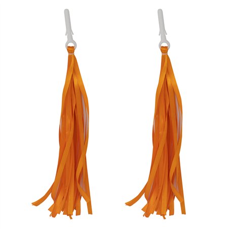 Streamers Cloth Ribbon Orange