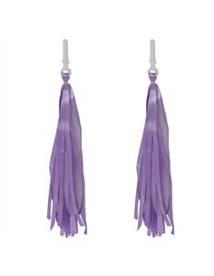 Streamers Cloth Ribbon Purple