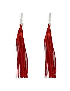 Streamers Cloth Ribbon Red