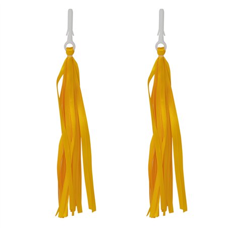 Streamers Cloth Ribbon Yellow