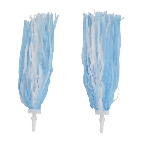 Streamers Plastic Blue/White