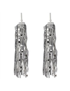 Streamers Plastic PE Chrome