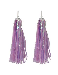 Streamers Plastic PE Cotton Candy Pink/Purple/White