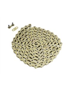 KMC Chain 1 Speed 1/2 x 1/8 112L Gold S1