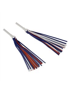 Streamers Plastic PVC Red/White/Blue