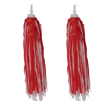 Streamers Plastic Red/White