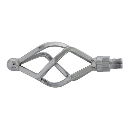 Pedals Oval Cage 1/2" Chrome