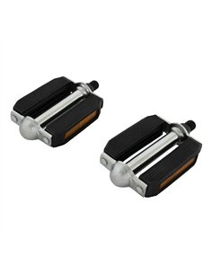 Pedals PVC 507 1/2" Chrome/Black