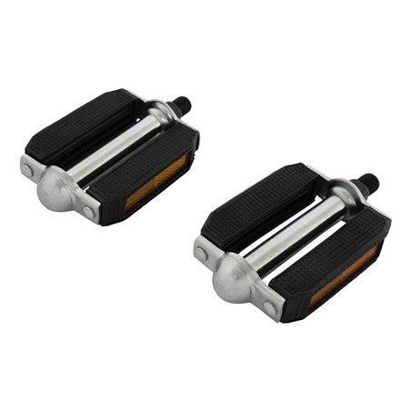 Pedals PVC 507 1/2" Chrome/Black