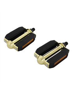 Pedals PVC 507 1/2" Gold/Black