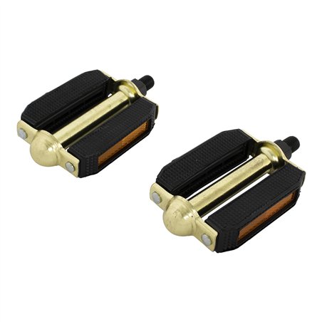Pedals PVC 507 1/2" Gold/Black