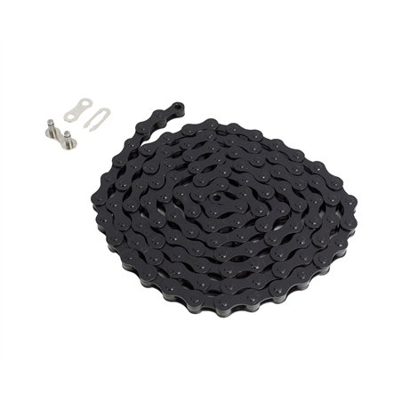 YBN Chain 1 Speed 1/2 x 1/8 112L Black S410
