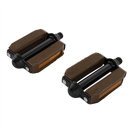 Pedals PVC 507 9/16" Black/Brown