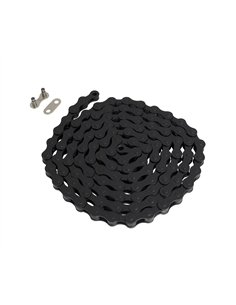 KMC Chain 1 Speed 1/2 x 1/8 112L Black S1